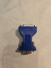 DVI-I Dual Link Male to HD15 VGA Female Adapter, also known as a DVI to VGA adap