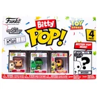 Funko Bitty Pop! Toy Story 4 Pack Woody, Rex, Slinky Dog + Mystery Character