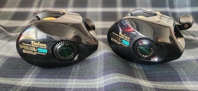 Daiwa PS2L-5B Auto Cast Baitcast Reels 2-Pack 5BB Right Hand 5.2:1