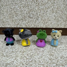 Lil Woodzeez Bobblehead Animal Figures Set Of 4