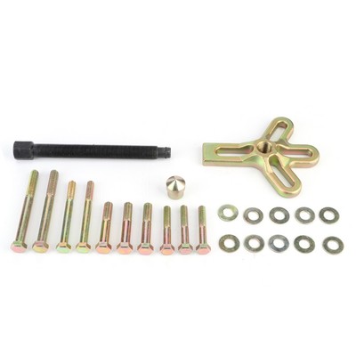 13pcs Car Repairing Puller Kit Remover Tool For Steering Wheel Crankshaft Pulley