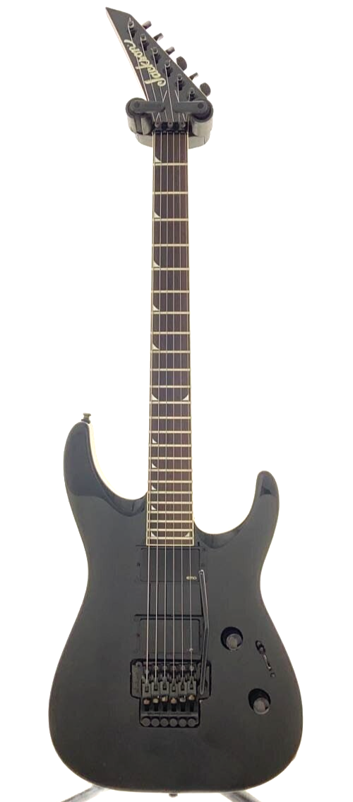 Jackson Dinky Arched Top Guitar DKMG Black EMG Pickup Reverse Head