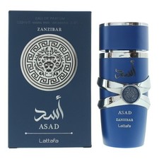 Lattafa Asad Zanzibar Eau De Parfum Spray 100ml | Tropical Men’s Cologne | Brand