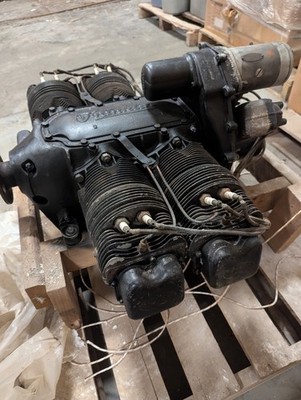 antique franklin 4ac airplane engine