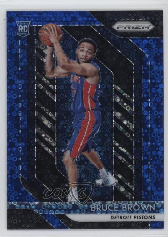 2018-19 Panini Prizm Fast Break Blue 31/175 Bruce Brown #132 Rookie RC 0d0q