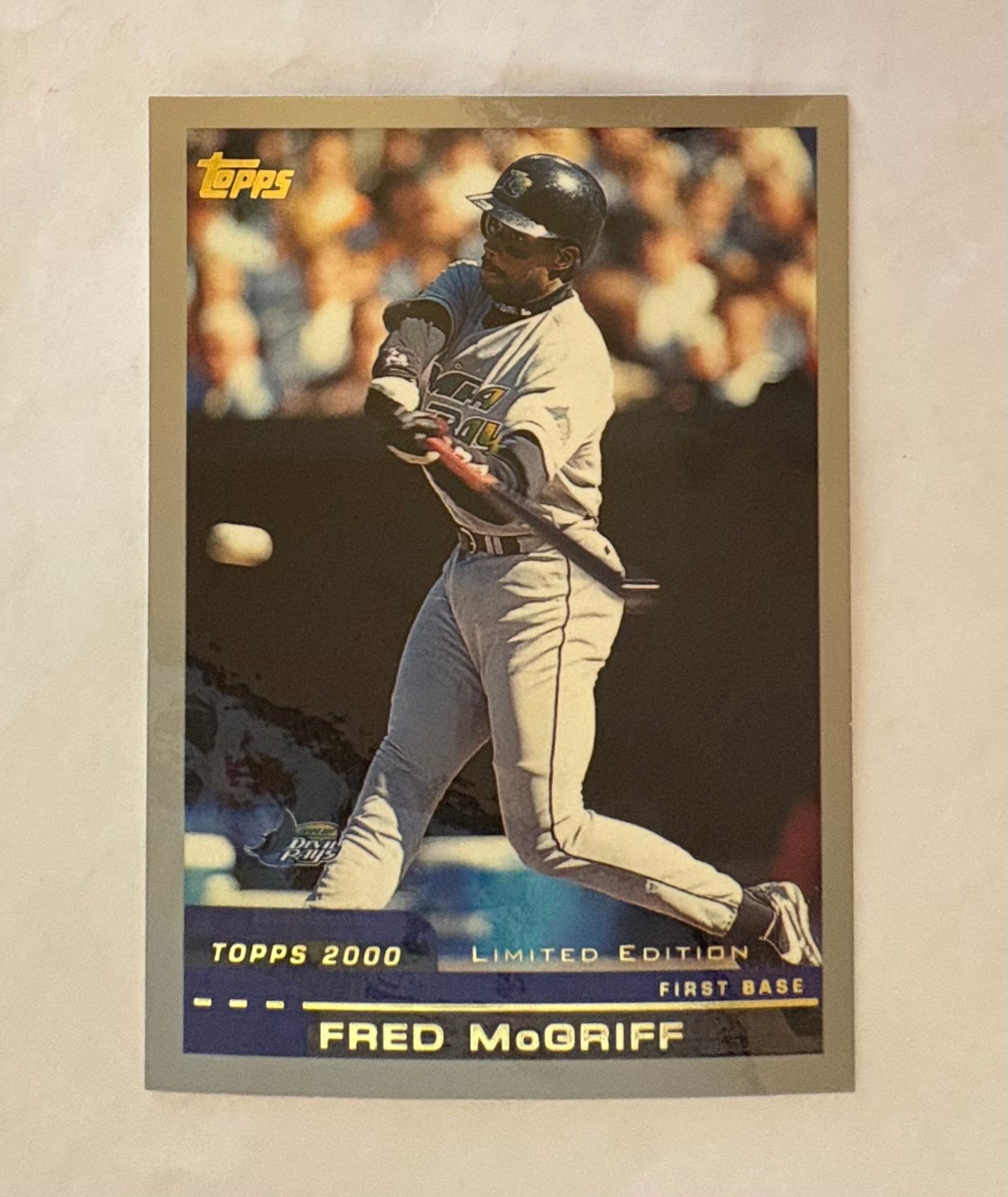 2000 Topps Limited - Fred McGriff - #31 - Tampa Bay Devil Rays - NrMt-Mt