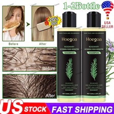 Organic Rosemary Hair Growth Shampoo for Women and Men-Natural Thickening 8 Stre