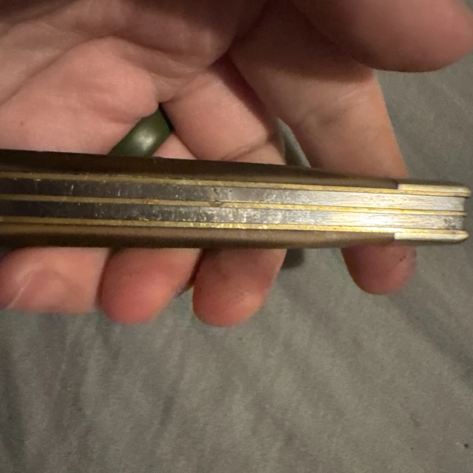 Cuchillo Trampero Cabeza de Oso 96OT Antiguo Temporizador Schrade EE. UU. De Colección Envío Rápido Foto 4 de 4