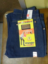 Pro Rodeo Competition Wrangler Jeans 13MWZ Original Cowboy Cut  35x30 NEW w/ Tag