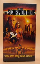 The Scorpion King VHS 2002 The Rock **Buy 2 Get 1 Free**