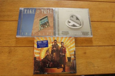 Take That 3 CD Lot This Life Odyssey Wonderland Pop Album Sealed