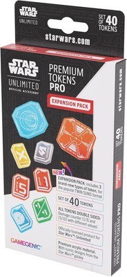 GAMEGENIC STAR WARS UNLIMITED - PREMIUM TOKENS PRO EXPANSION PACK