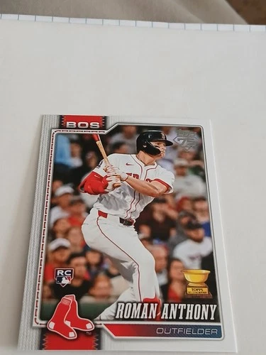 2026 TOPPS  ROMAN ANTHONY  ROOKIE CARD