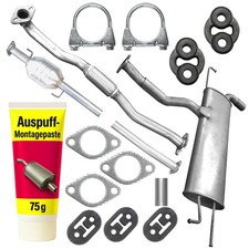 Edex Endtopf Kollektorrohr Mitteltopf Auspuff für Kia Sportage 2 JE/KM 2.0 04-10