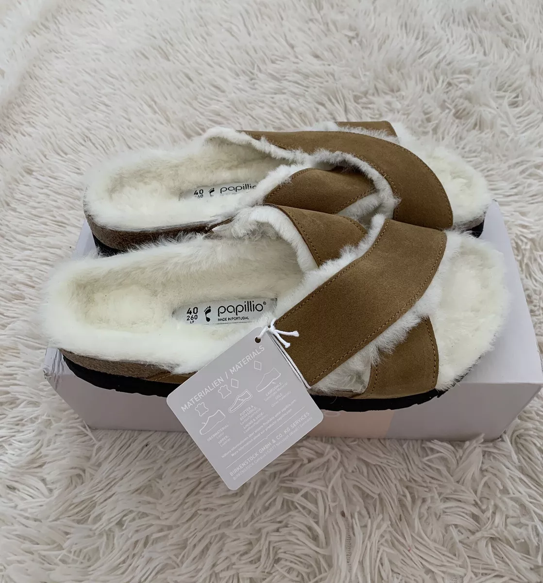 Birkenstock daytona shearling clearance