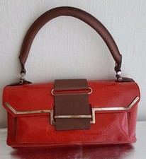 LANVIN Borsa vernice rossa 