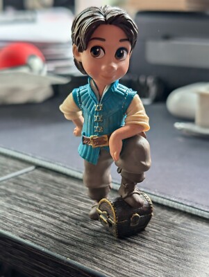 DISNEY Boy Flynn Rider Eugene Tangled Figure Cake Topper Animators Collection