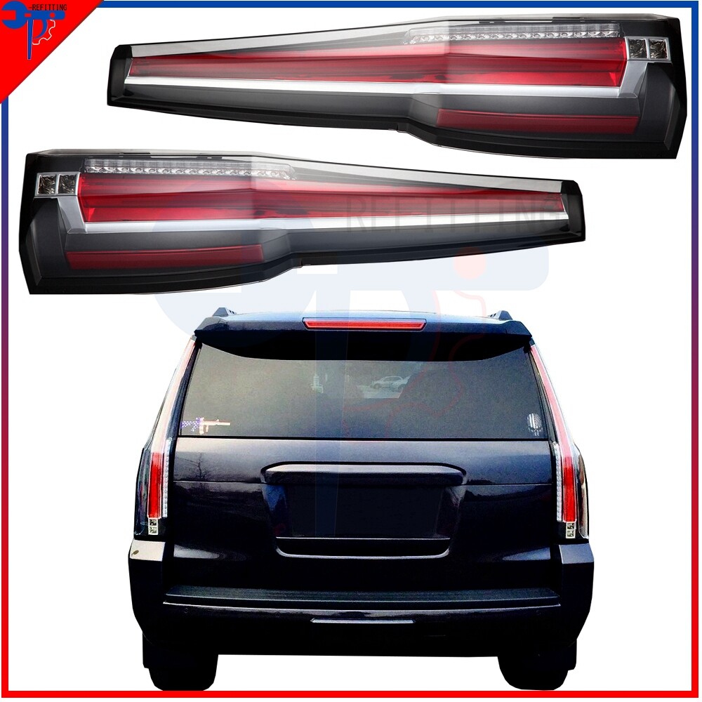 2015-2020 Chevy Tahoe Suburban LED Tail Lights Brake Lamps Pair