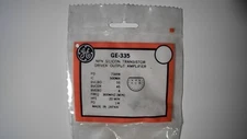 General Electric GE-335 NPN Silicon Transistor Driver Output Amplifier - NOS