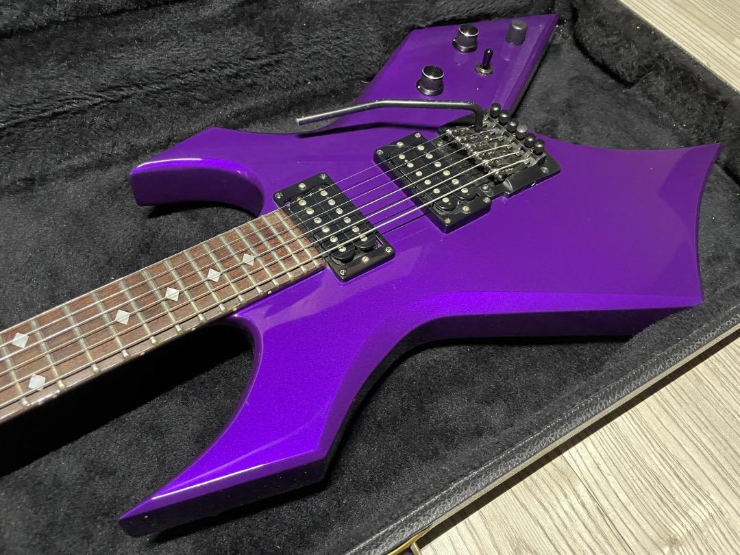 B.C.Rich USA Custom Shop Warlock 80 Kahler Sapphire Purple