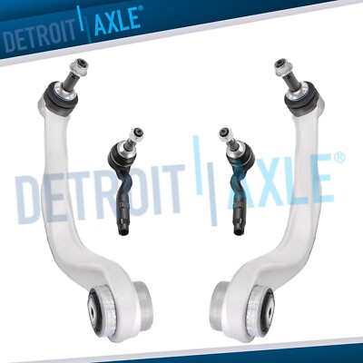 Front Lower Forward Control Arms Ball Joint Tie Rod for 535i 550i GT 750i XDrive