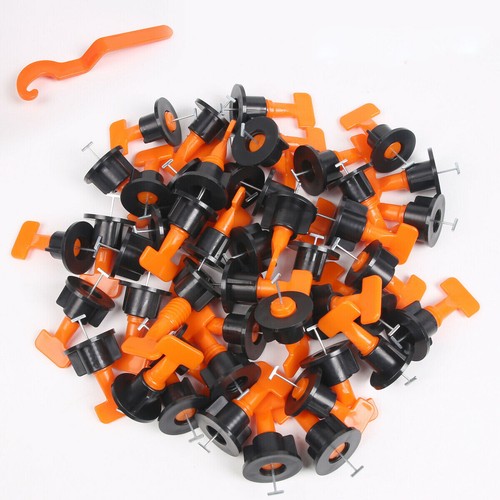 51/306pcs Tile Leveling System Kit Reusable Tile Spacer Wall Floor Clips Tool UK - Picture 8 of 17