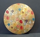 Vintage Ladies Unused Made In England Coalport Powder Compact - Flower Design