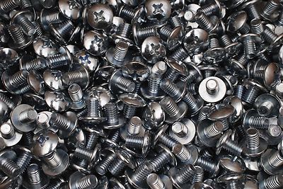 (200) Phillips Truss Head 3/8-16 x 1/2 Machine Screws Zinc Plated