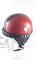 VECCHIO CASCO VINTAGE EVEREST ANNI 50 60 1950 1960 MOTO D'EPOCA VESPA LAMBRETTA