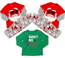 Carter's Kids Matching Holiday Christmas Santa Pajama Sets Bonus Shirt 2T