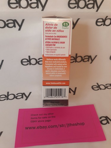 Ear Relief Drops, Similasan, 10 ml - Picture 2 of 4