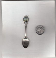 Chicago-Illinois-USA-Sears Tower-[Silverplated 1980s Spoon]-USA- Souvenir-Spoon