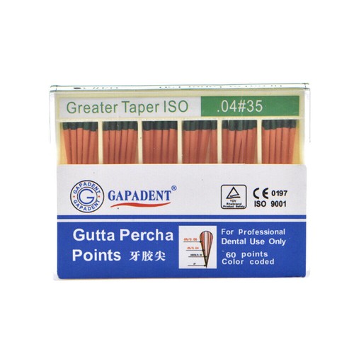 Dental 0.02/0.04/0.06 Endodontic Absorbent Points Gutta Percha Taper GAPADENT - Picture 73 of 118