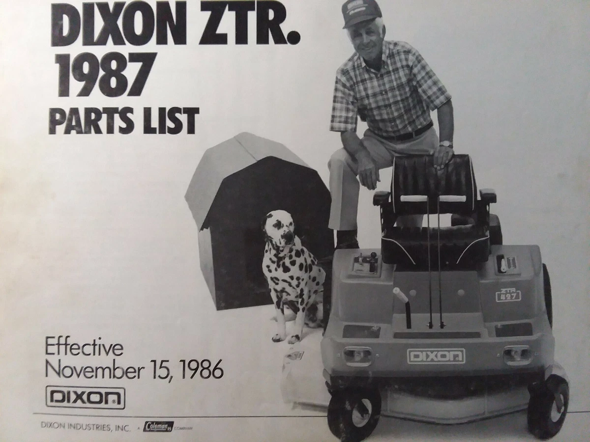Dixon lawn mower parts outlet