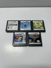 5 Game Nitendo DS LOT - Namco Museum / Smack Down Raw / Ben 10 + - CARTS ONLY
