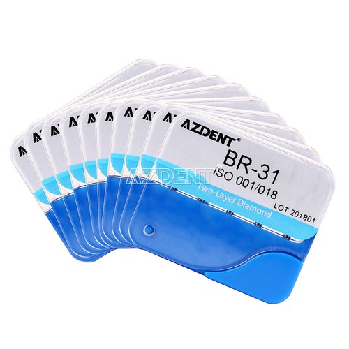 Dental Diamond Burs Drills Polisher Ball Round BR-31 for High Speed Handpiece - Picture 16 of 20