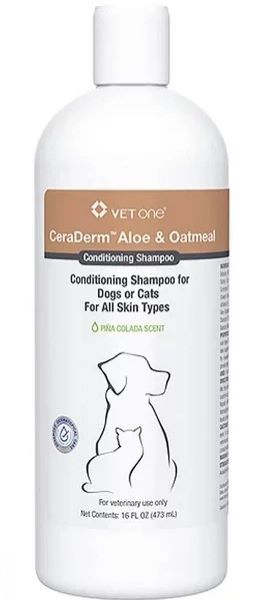 VetOne Aloe & Oatmeal Shampoo, 17 oz
