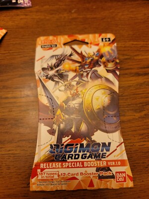 digimon 2020 booster box Digimon TCG Release Special Booster 1.0 Display Box BT01-03 –  MantisGamingStudios main image 1
