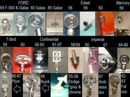 1956 AMT DODGE LATER ISSUE DELUXE PROMO/FRICTION CHROME REPRO MIRROR PRICED EACH - Picture 3 of 4
