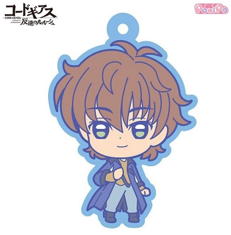 Canaria Code Geass Suzaku Kururugi Ponipo Clear Trading Rubber