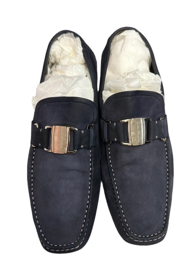 Salvatore Ferragamo Sardegna 11 Salvatore Ferragamo // Sardegna 11 Vara Bit Loafers // Black  main image 2