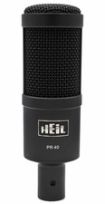 Heil Sound Large Diameter Studio Microphone - Black - Pr40
