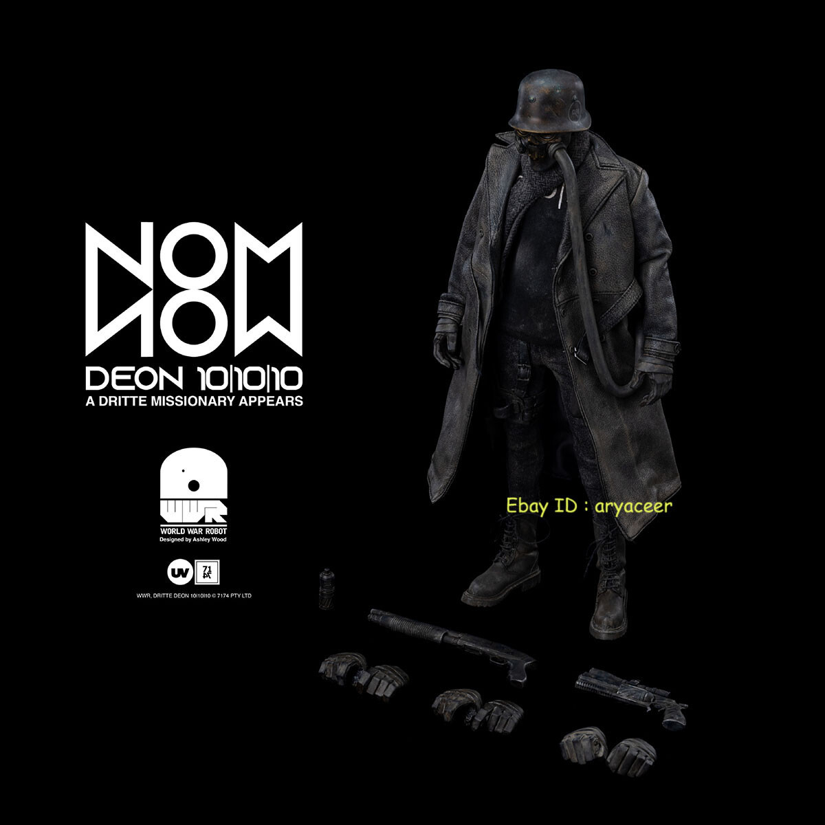 UV Underverse World War Robot 2 Deon Dritte Missionary Nom 1/6