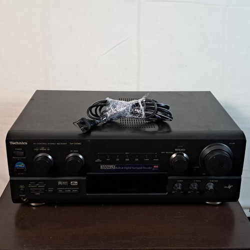 Technics SA-DX940 5.1-Channel AM/FM Stereo Surround Receiver Powers On Not Test - Picture 1 of 12