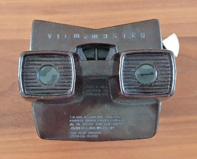 VINTAGE VIEWMASTER MODEL E VIEWER MADE IN USA WITH INDIA DETAIL RARE P268