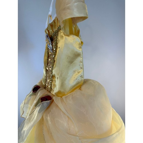 DISNEY Princess Belle Beauty and the Beast Dress Up Costume Size 4 - Picture 5 of 14