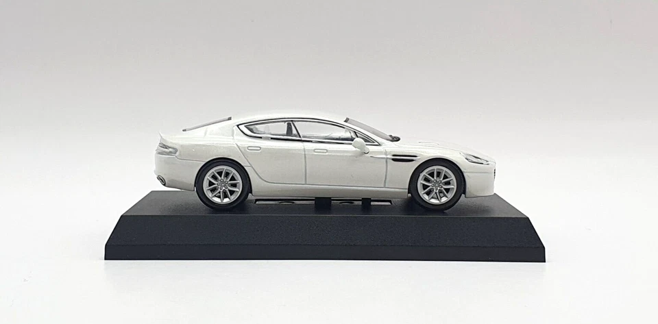Modelo de coche fundido a presión 1/64 Kyosho ASTON MARTIN RAPIDE S BLANCO  Foto 4 de 4