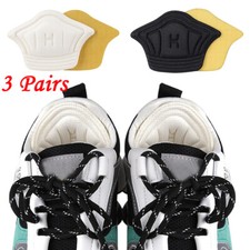 3Pairs Heel Grips Pads Liner Cushions For Loose Shoes Self-Adhesive Foot Care  