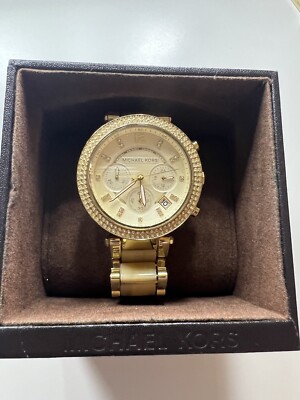 Michael Kors Ritz Women's Gold Watch - MK6356