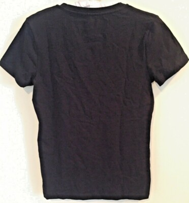 SWAROVSKI SHIRT BLACK MEDIUM NEW | eBay